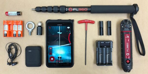 ערכת FL360 USAR LR – מצלמה לחילוץ מבנים עם טאבלט מוקשח